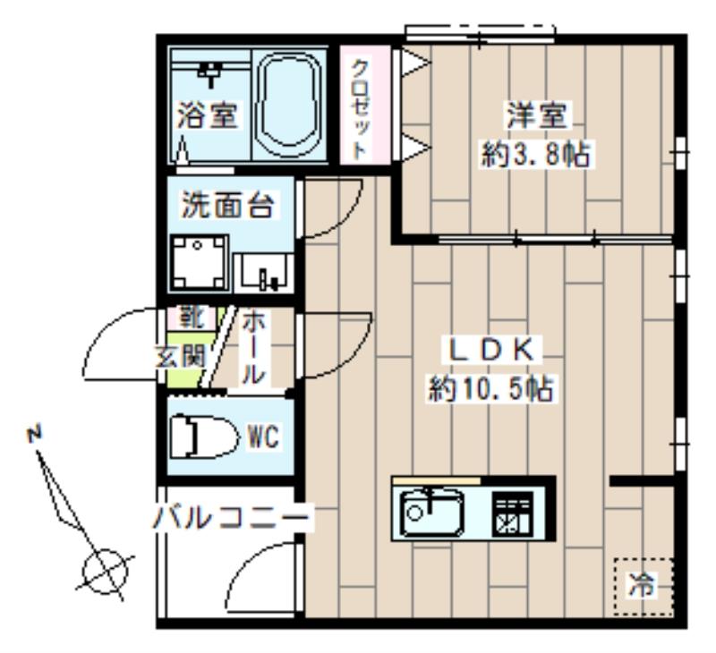 シェソワ東大井 間取り