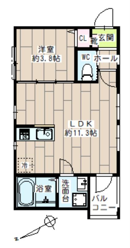 シェソワ東大井 間取り